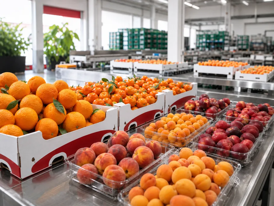 Cítricos y fruta de hueso