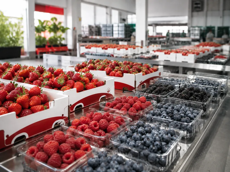 Fresa y frutos rojos